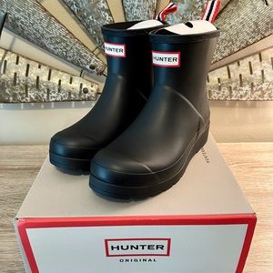 Hunter Play Short Rain Boots - Size 7 - NEW